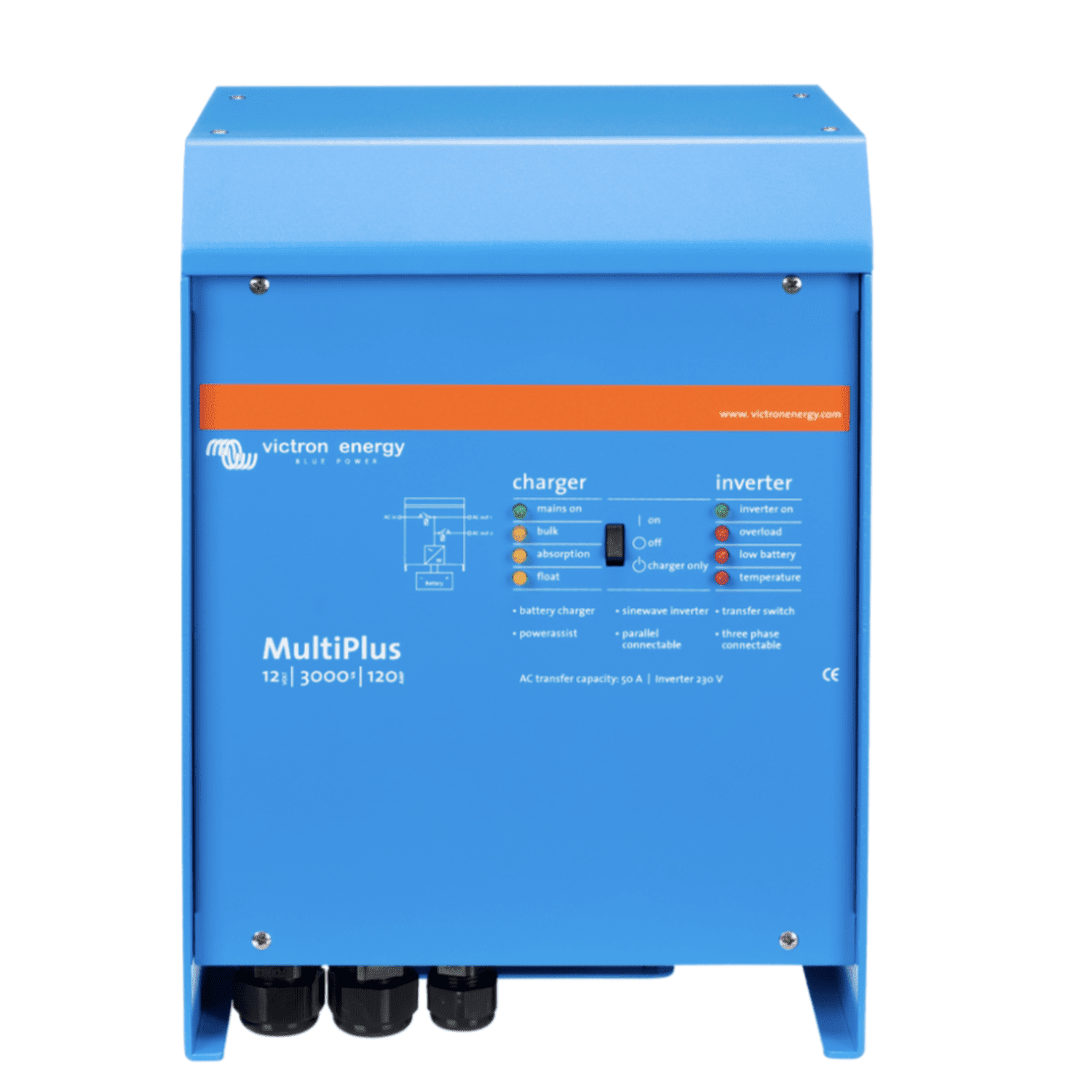 MultiPlus 12/3000/120-16 230V VE.Bus 1 12V Multiplus Inverter