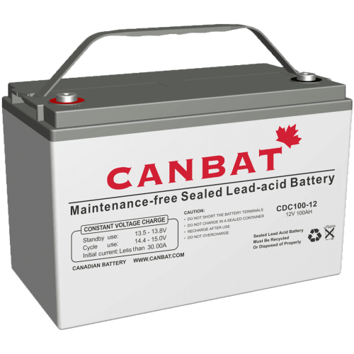 12V 100Ah Deep Cycle Battery (AGM)