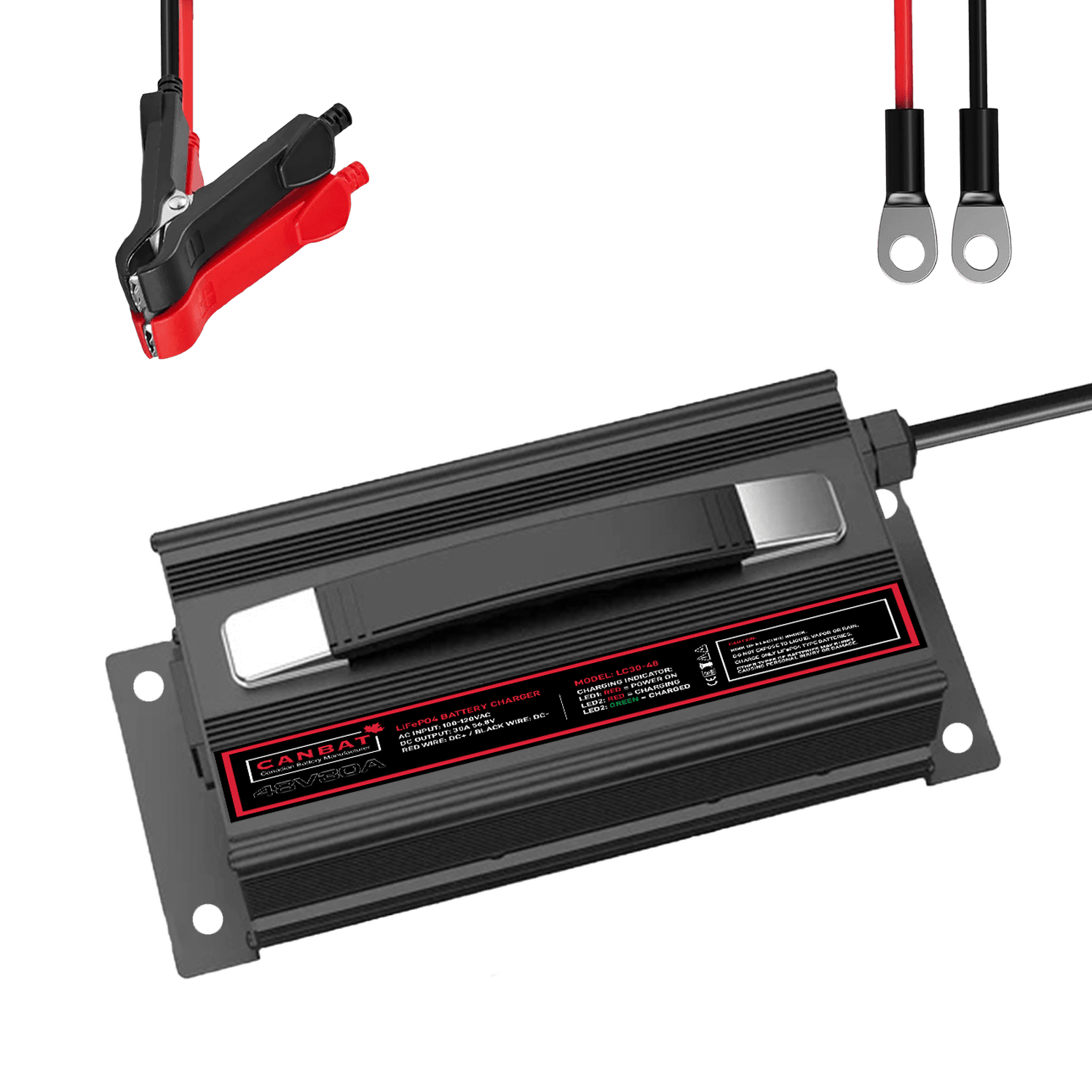 48V 30A Lithium Battery Charger (LiFePO₄) 1 48V 30A Lithium charger LiFePO4 Canada