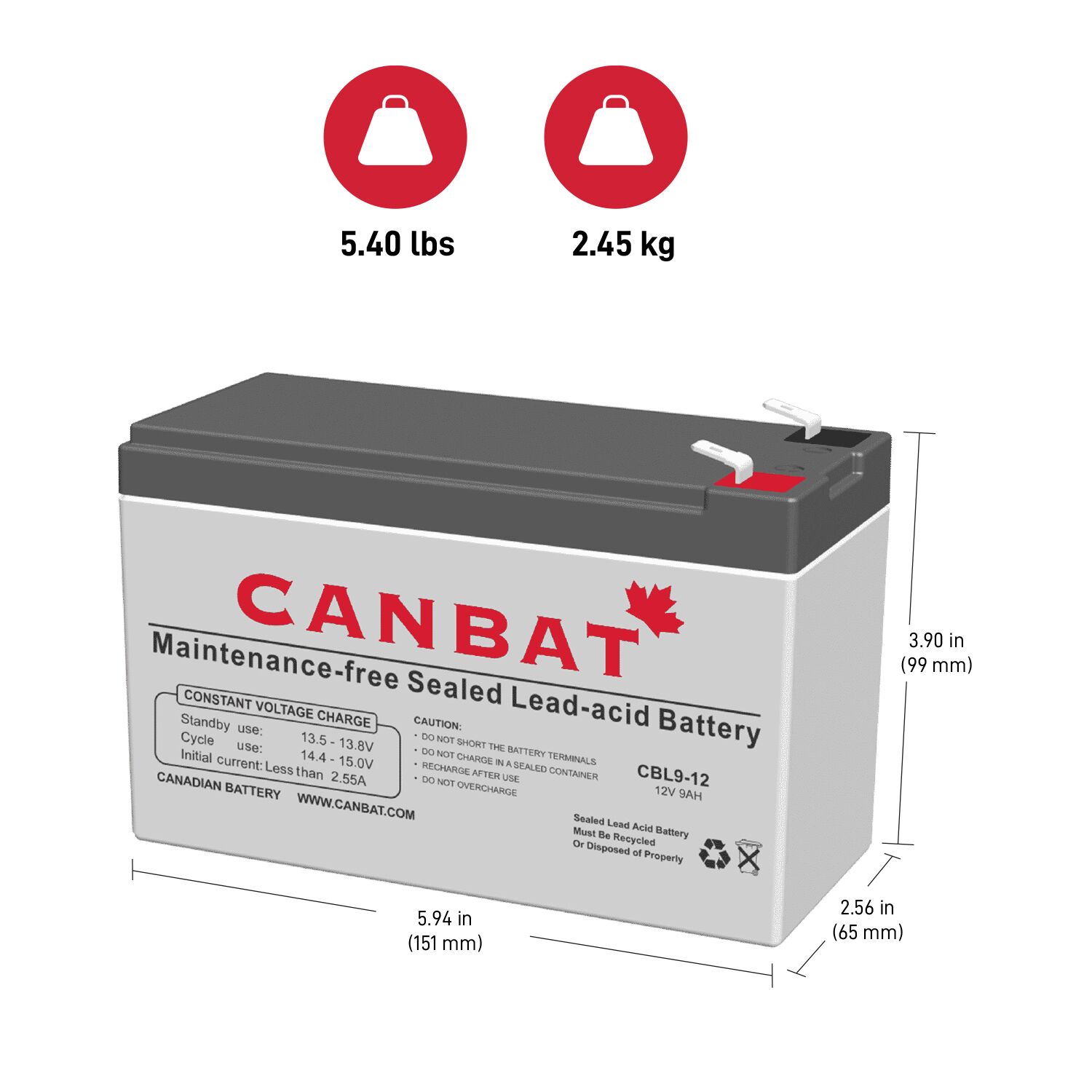 12V 9Ah SLA Battery 2 12V 9AH SLA BATTERY DIMENSIONS