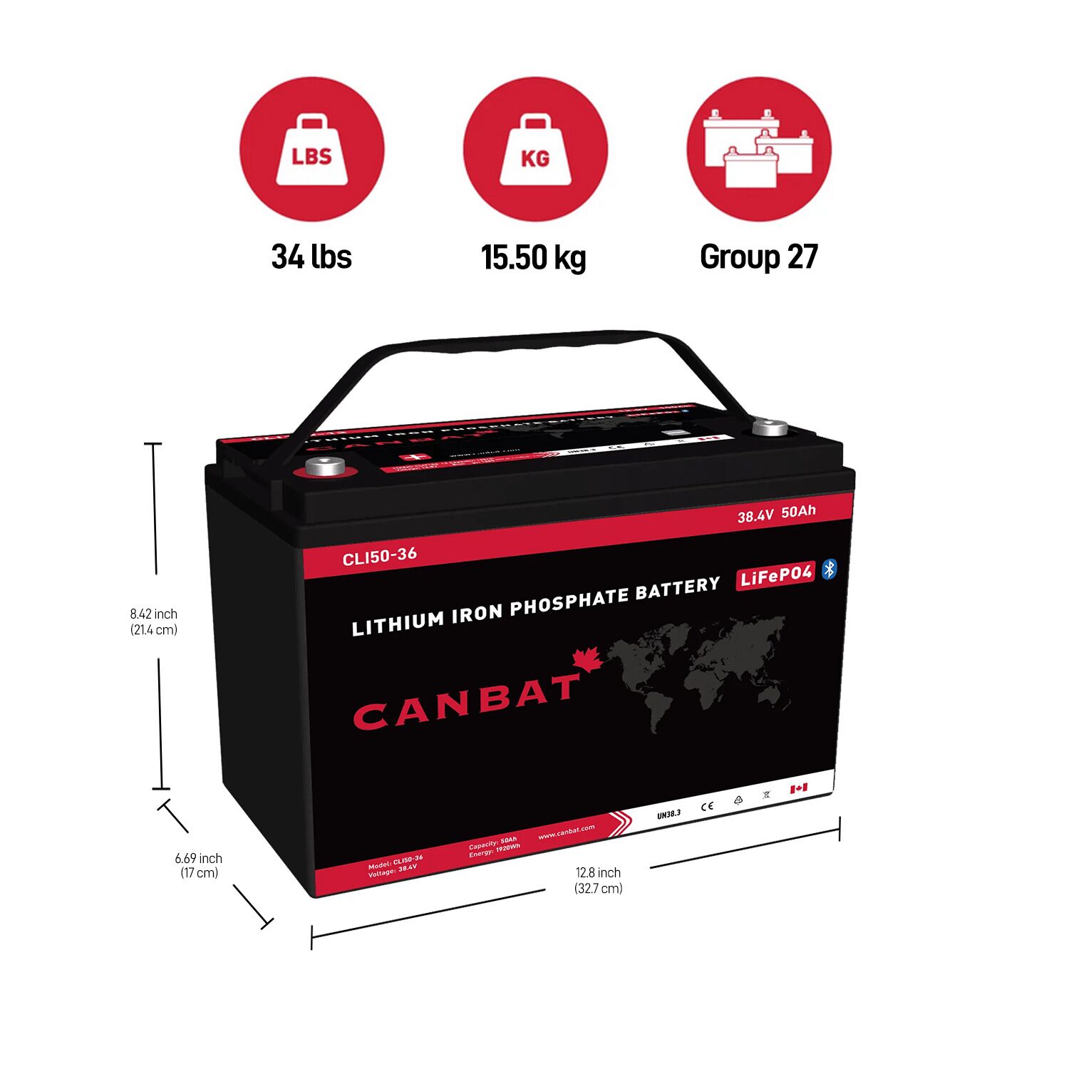 36V 50Ah Lithium Battery 2 36V 50Ah Lithium Battery - Image 2