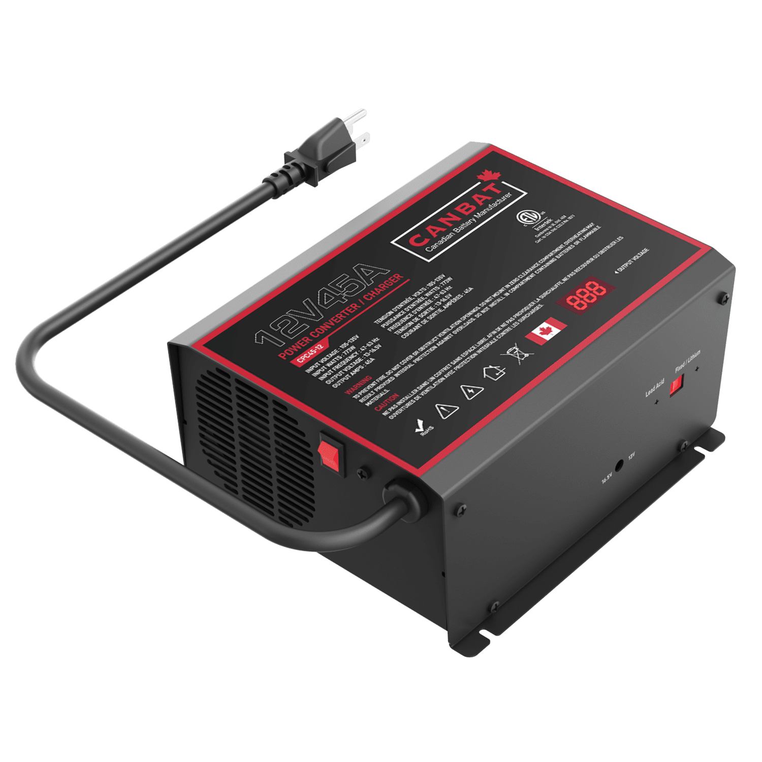 12V 45A Power Converter Charger 5 The best converter charger for RV 45A