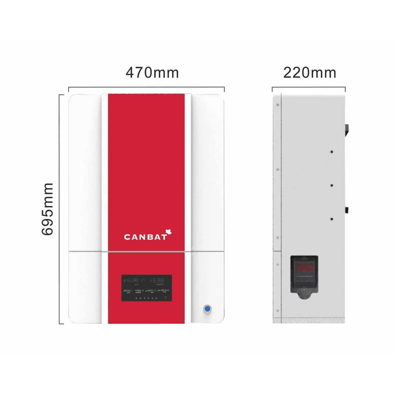 48V 120AH LITHIUM BATTERY (LIFEPO4) 2 48V 120Ah Lithium Battery Dimensions (LiFePO4)