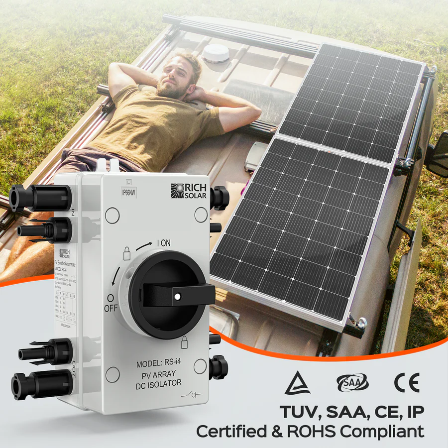 Solar PV DC Quick Disconnect Switch 1500V 55 Amps 7 Solar PV DC Quick Disconnect Switch 1500V 55 Amps - Image 7