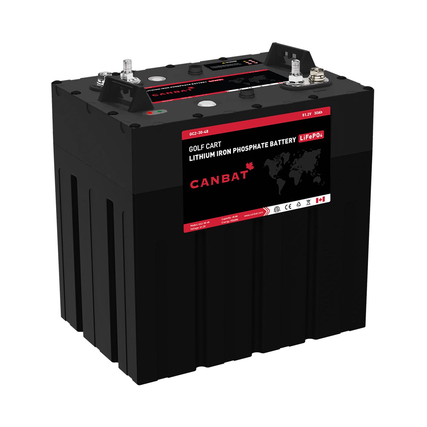 48V 30Ah GC2 Golf Cart Lithium Battery 1 48V GC2 golf cart lithium battery