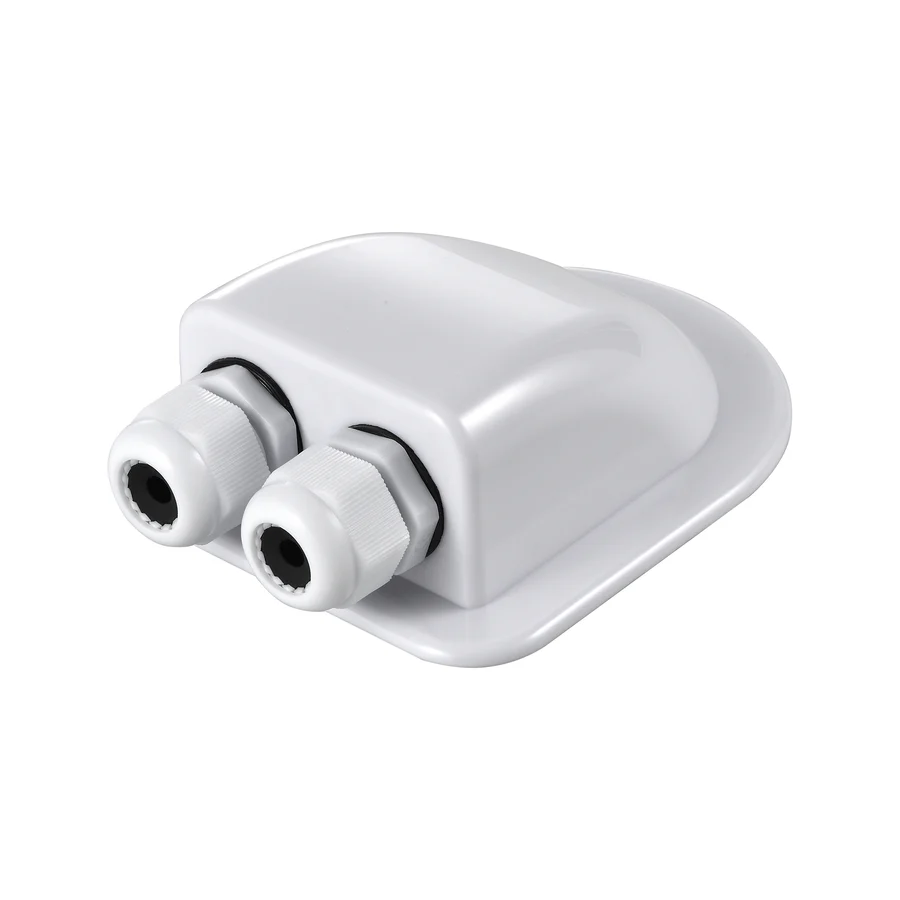 Cable Entry Housing White 1 Cable Entry Housing White