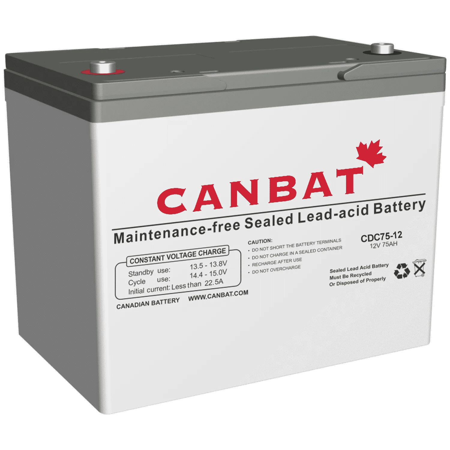 12V 75Ah Deep Cycle AGM Battery 1 12V 75Ah Deep Cycle AGM Battery
